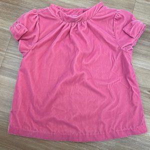 JANIE AND JACK GIRLS DECORATIVE BOW BLOUSE